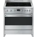 Smeg 90cm Opera Series Induction Freestanding Cooker - Stainless Steel
