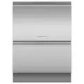 Fisher & Paykel 60cm Double DishDrawer - Stainless Steel
