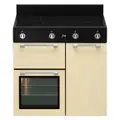 Beko 90cm Range cooker with Induction Cooktop - Creme