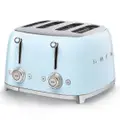 Smeg Retro Style 4 Slice Toaster - Pastel Blue
