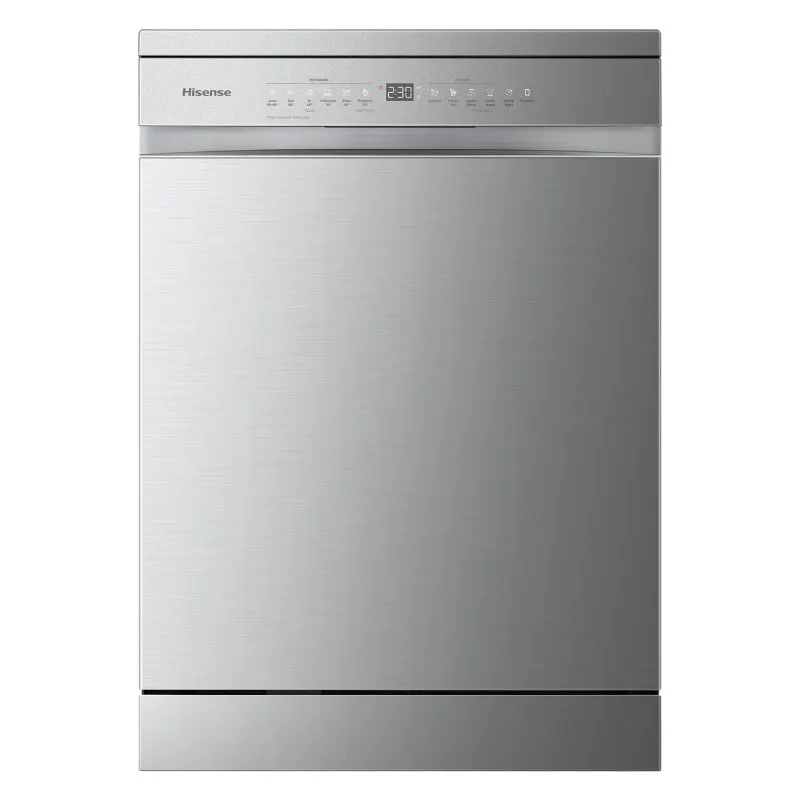 Hisense 60cm Freestanding Dishwasher with WIFI and Corner Wash - Stainless Steel - HSAA16FS