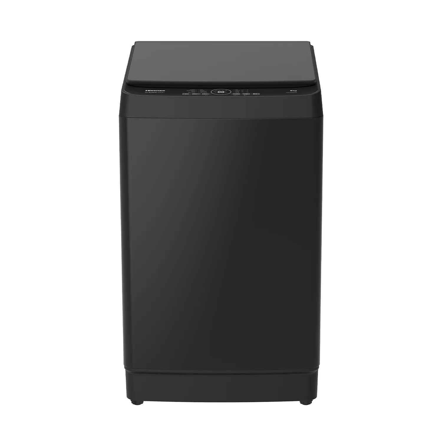 Hisense 8kg Top Load Washing Machine - Black (Series 3K) - HWT3K8065B