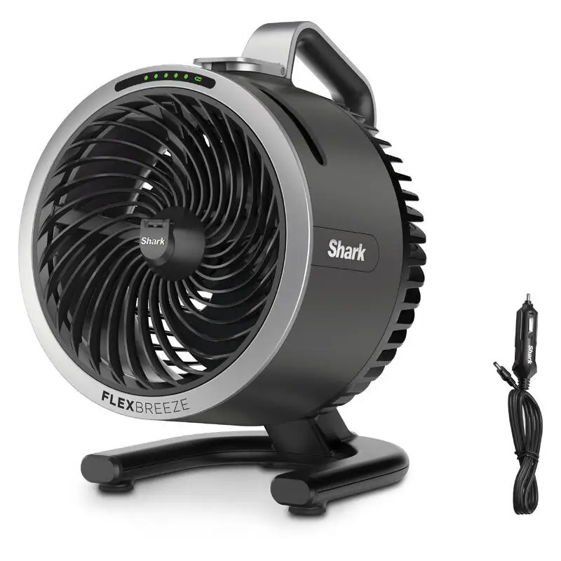 Shark FlexBreeze HydroGo Misting Portable Desk Fan - Dark Grey - FA052Q