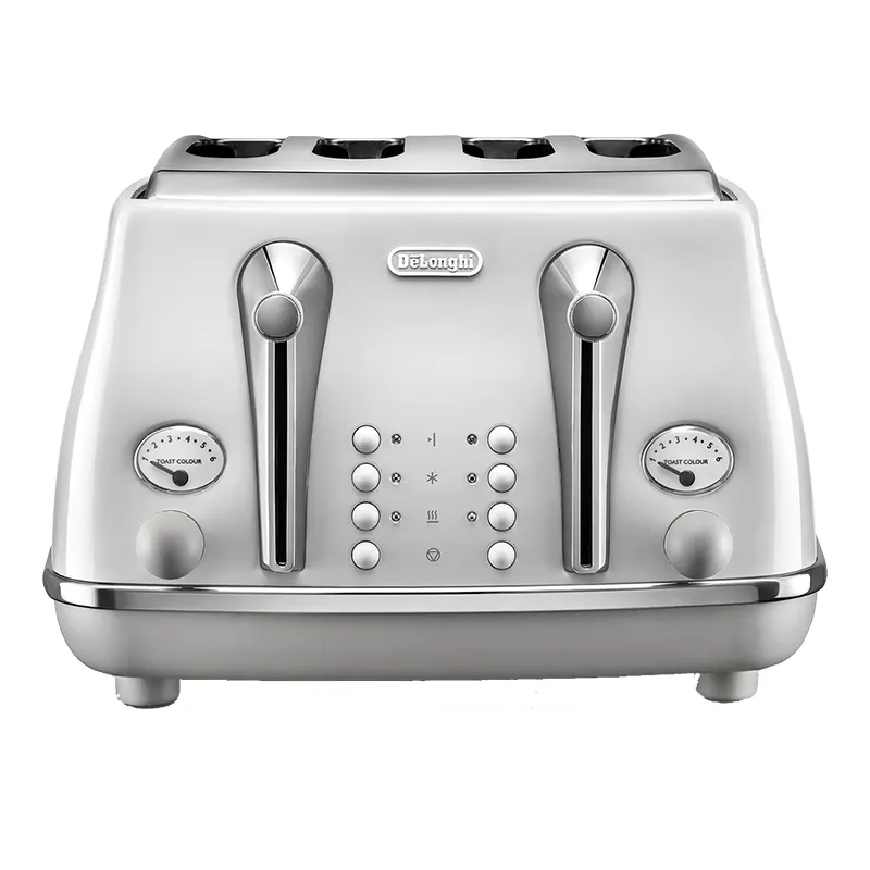 DeLonghi Icona Capitals 4 Slice Toaster - Sydney White - CTOC4003W