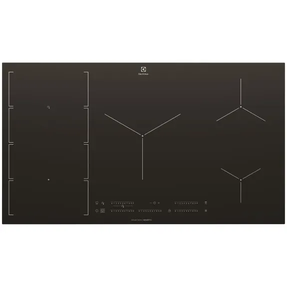 Electrolux 90cm UltimateTaste 700 Induction Cooktop - Black - EHI977BE