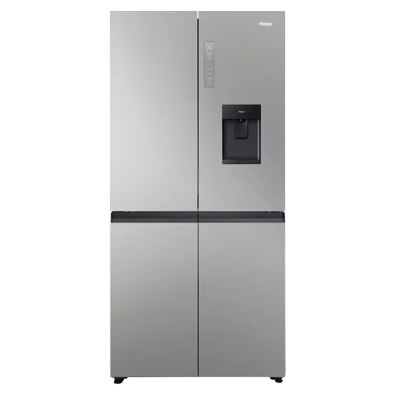 Haier 508L Quad Door Fridge Freezer with Water Dispenser - Satina (600 Series) - HRF580YHS