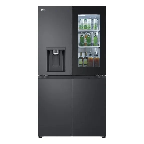 LG 847 L French Door Fridge - Matte Black - GF-V900MBLC