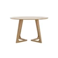 Kantet Round Dining Table - Ash Timber 120 cm