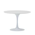 Replica Eero Saarinen Tulip Side Coffee Table - White