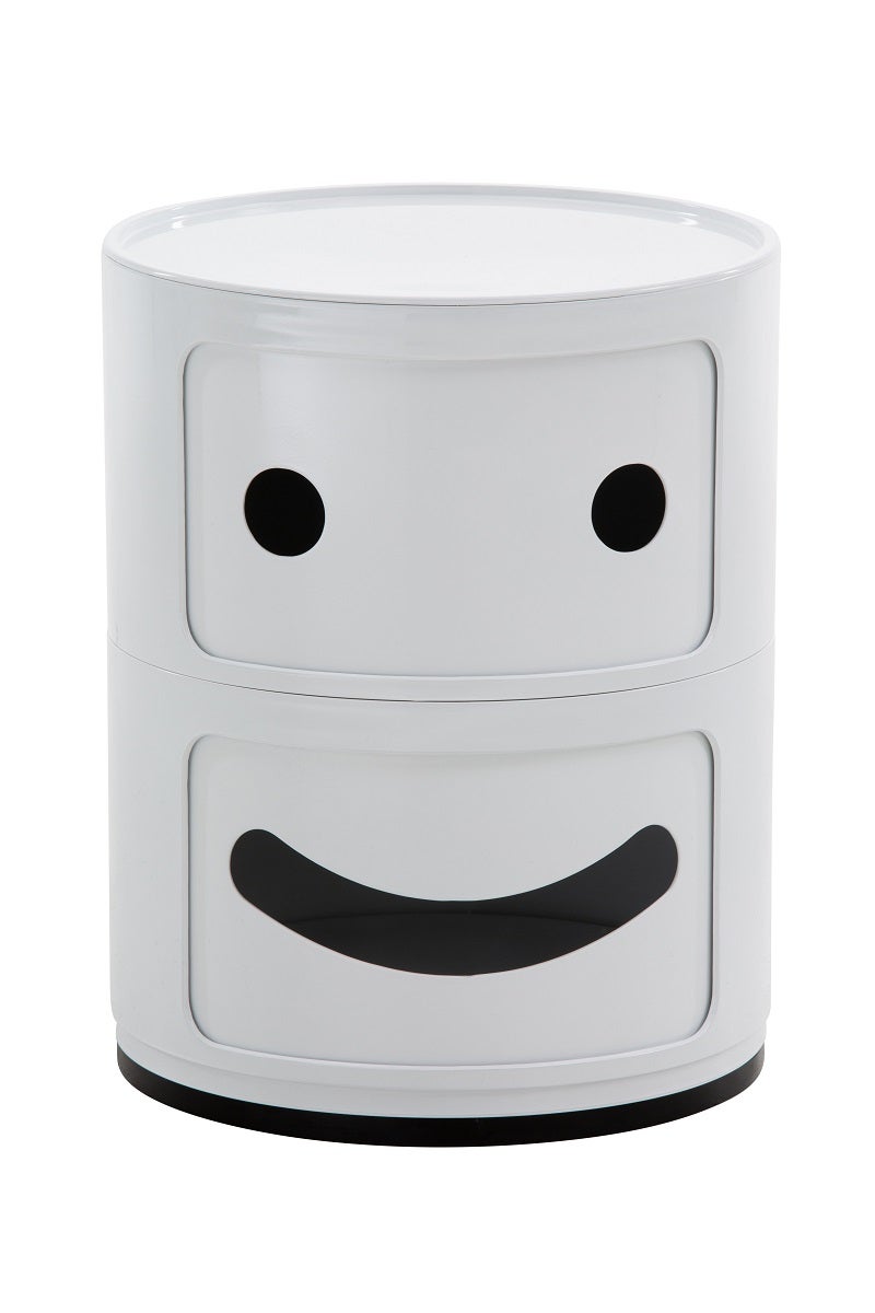 Smiling Componibili 2 Tier Storage Unit Replica