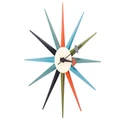 Replica George Nelson Starburst Clock - Multi Colour