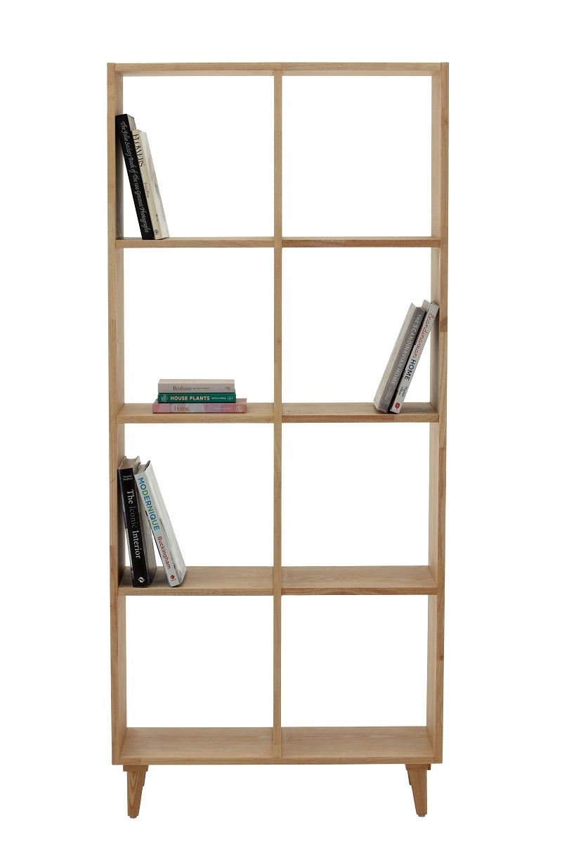Large Timber Bookcase by Alteri Designs - 182 cm High - Ash Timber