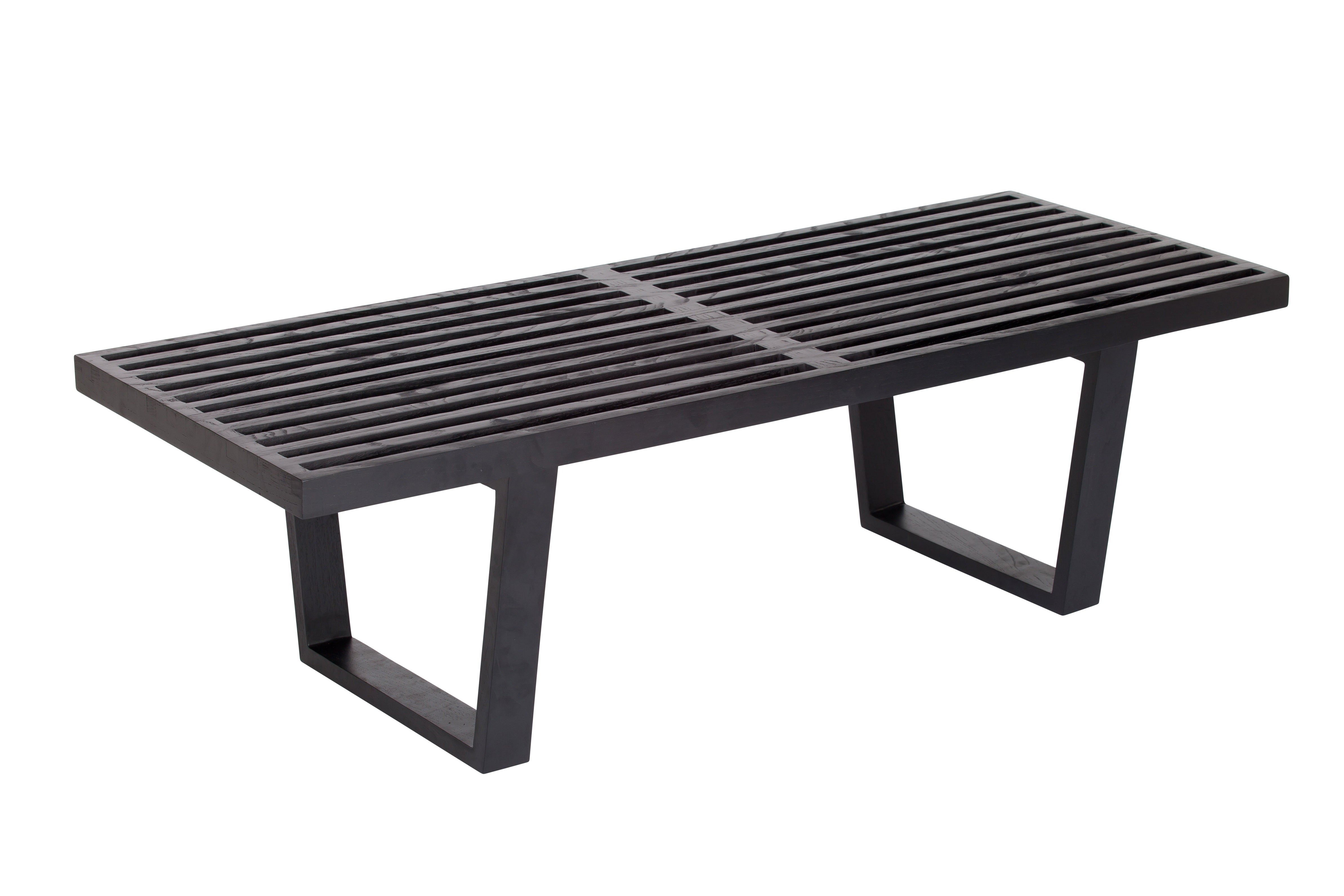Replica George Nelson Platform Bench - Black