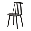 Replica Black Timber J77 Dining Chair by Folke Palsson for FDB