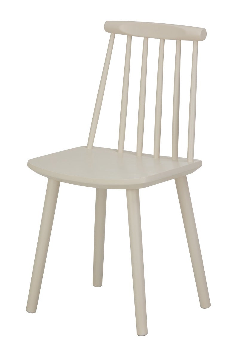 Replica J77 White Timber Dining Chair by Folke Palsson