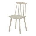Replica J77 White Timber Dining Chair by Folke Palsson