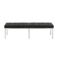 Knoll 3 Seat Leather Bench Replica