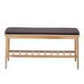 Mason Upholstered Timber Bench Seat 154 cm