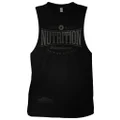 Classic Muscle T-Shirt (Black/Black) By Nutrition Warehouse Training Apparel (M3)