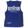 Classic Muscle T-Shirt (Blue / White) By Nutrition Warehouse Training Apparel (M3)