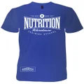 Classic T-Shirt (Blue / White) By Nutrition Warehouse Training Apparel (M2)