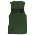 Classic Muscle T-Shirt (Khaki / Black) By Nutrition Warehouse Training Apparel (M3)