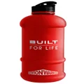 1.3 Litre Bottle (Built For Life - Red) by Nutrition Warehouse