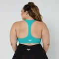 Force T-Back Sports Bra (Jade) by OneMoreRep