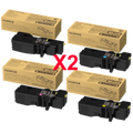 Genuine 8 Pack FujiFlim Apeos C325dw/C325z Toner Cartridge Bundle (CT203486 - CT203489)