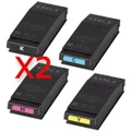 Genuine 8 Pack OKI C650DN Toner Cartridge Bundle (YA8001-1088G033-YA8001-1088G036)