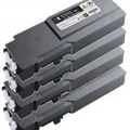 Compatible B,C,M,Y C3760dn/C3765dnf Toner Dell Toner Cartridge Bundle