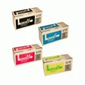 Genuine 4 Pack Kyocera FS-C5100DN Toner Cartridge Bundle (TK-544K, C, M, Y)