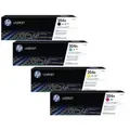 Genuine 4 Pack HP 204A LaserJet Toner Cartridge Bundle (CF510A, CF511A, CF512A, CF513A)