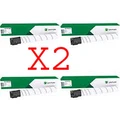 Genuine 8 Lexmark CX92x Toner Cartridge Bundle (86C0HK0, 76C0HC0, 76C0HM0, 76C0HY0)