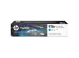 Genuine Extra High Yield Cyan. HP 976Y PageWide Pro 552/577 Ink Cartridge. 13K pages