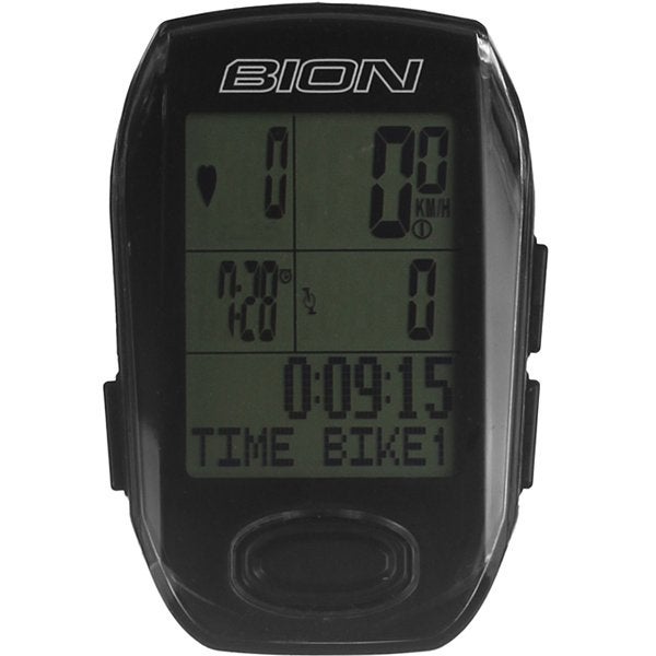 Wireless Bike Bicycle Cycle Computer With Cadence Heart Rate Black