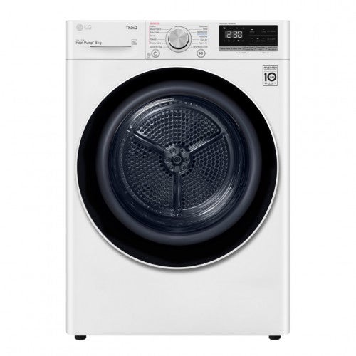 DVH5-08W LG 8KG Front Load Super Efficient Heat Pump Dryer