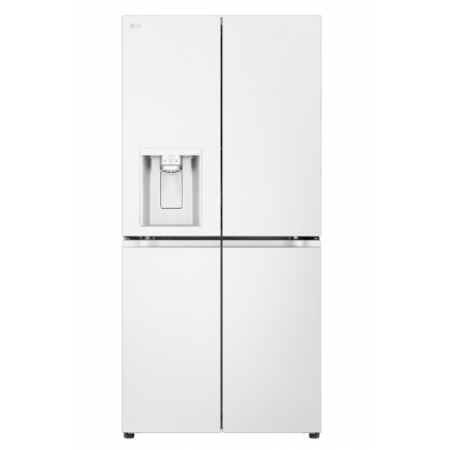 GF-L500MWH LG 508 L Slim French Door Fridge - Matte White