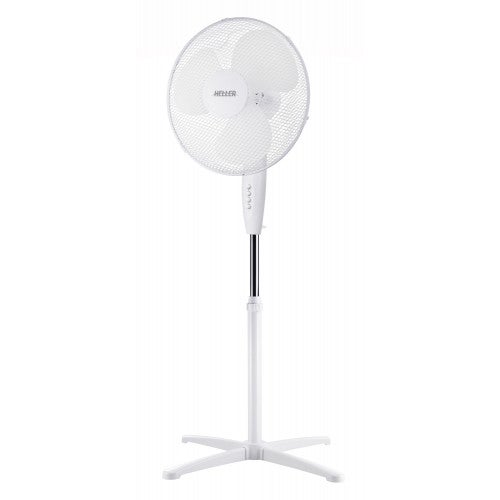PF40W Heller 40cm White Pedestal Fan