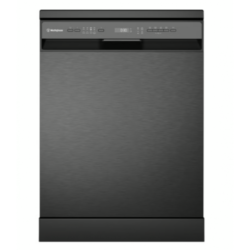 WSF6606KXC Westinghouse 60cm Dark Stainless Steel Freestanding Dishwa
