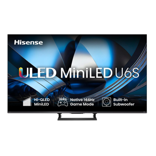 55U6SAU Hisense 55 INCH U6SAU Mini-LED Hi-QLED 4K Smart AI TV (2026)