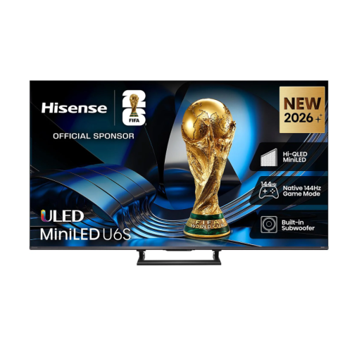 75U6SAU Hisense 75 INCH U6SAU Mini-LED Hi-QLED 4K Smart AI TV (2026)
