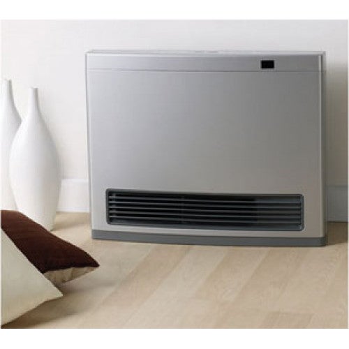 Image of AV25SL3 Rinnai 25 MJ Avenger 25 Silver Convector Heater - Gas (LPG)