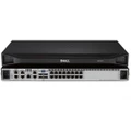 Dell DMPU2016-G01 16-port remote KVM switch with 2 remote users, 1 local user, dual power supply