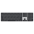 Apple Magic Keyboard with Touch ID and Numeric Keypad for Mac models with Apple silicon — Korean — Black Keys - MMMR3KX/A