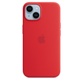 iPhone 14 Silicone Case with MagSafe — (PRODUCT)RED