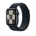 Apple Watch SE GPS 40-mm Midnight Aluminium Case with Midnight Sport Loop - MRE03ZP/A