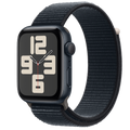 Apple Watch SE GPS 44-mm Midnight Aluminium Case with Midnight Sport Loop - MREA3ZP/A