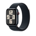 Apple Watch SE GPS + Cellular 40-mm Midnight Aluminium Case with Midnight Sport Loop - MRGE3ZP/A