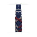 Apple Watch Hermès — 41-mm Navy Bridon Single Tour - MTHM3FE/A
